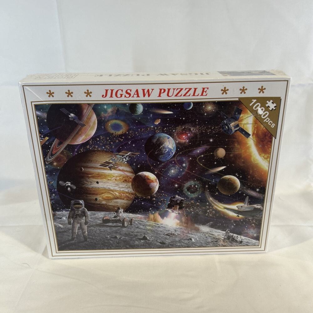 New 1000 Piece Jigsaw Puzzle Planets Solar System 70cmx50cm Sealed Space